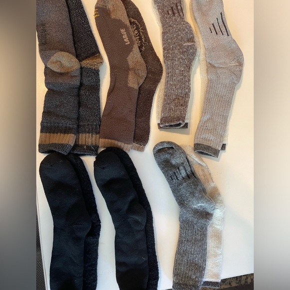 Seven pair of thick winter socks . Never worn. Selling as a bundle. - Picture 1 of 3